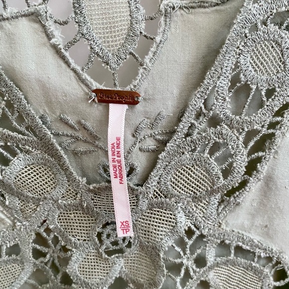 Free People Eyelet Blouse - Picture 3 of 3